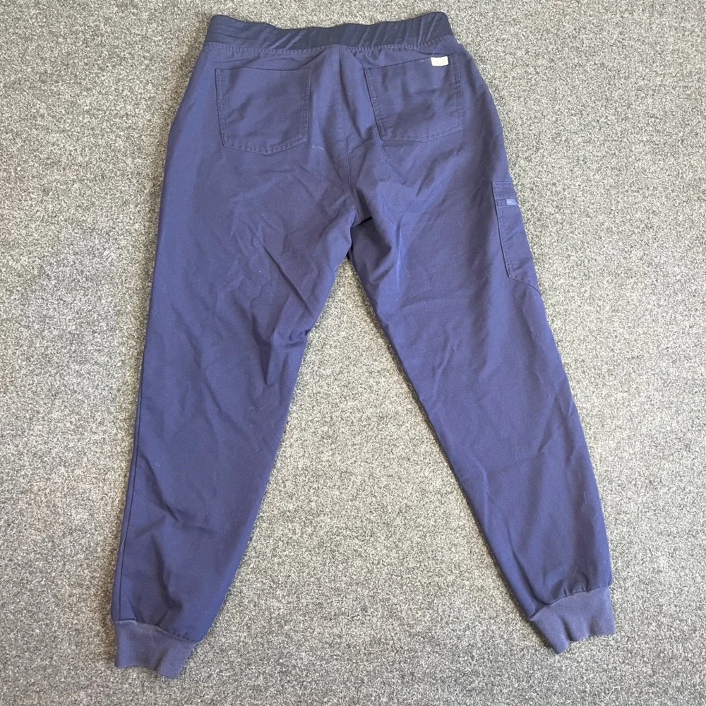 FIGS Zamora Jogger Scrub Pants Navy Blue Technical‎ Collection Womens Medium - Picture 3 of 4